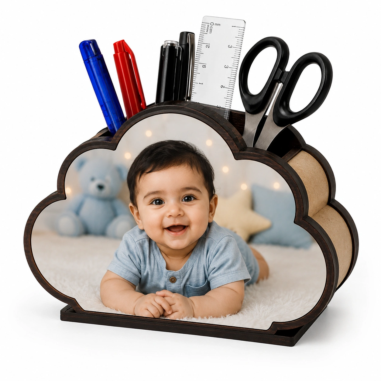 Baby Boy Photo Pen Stand